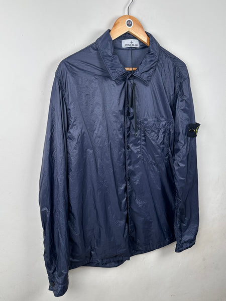 Stone Island Micro Yarn Overshirt - Large