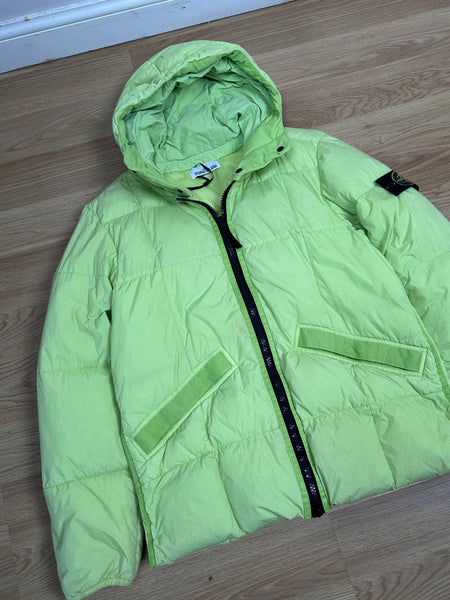 Stone Island Garment Dyed Down Jacket - Medium