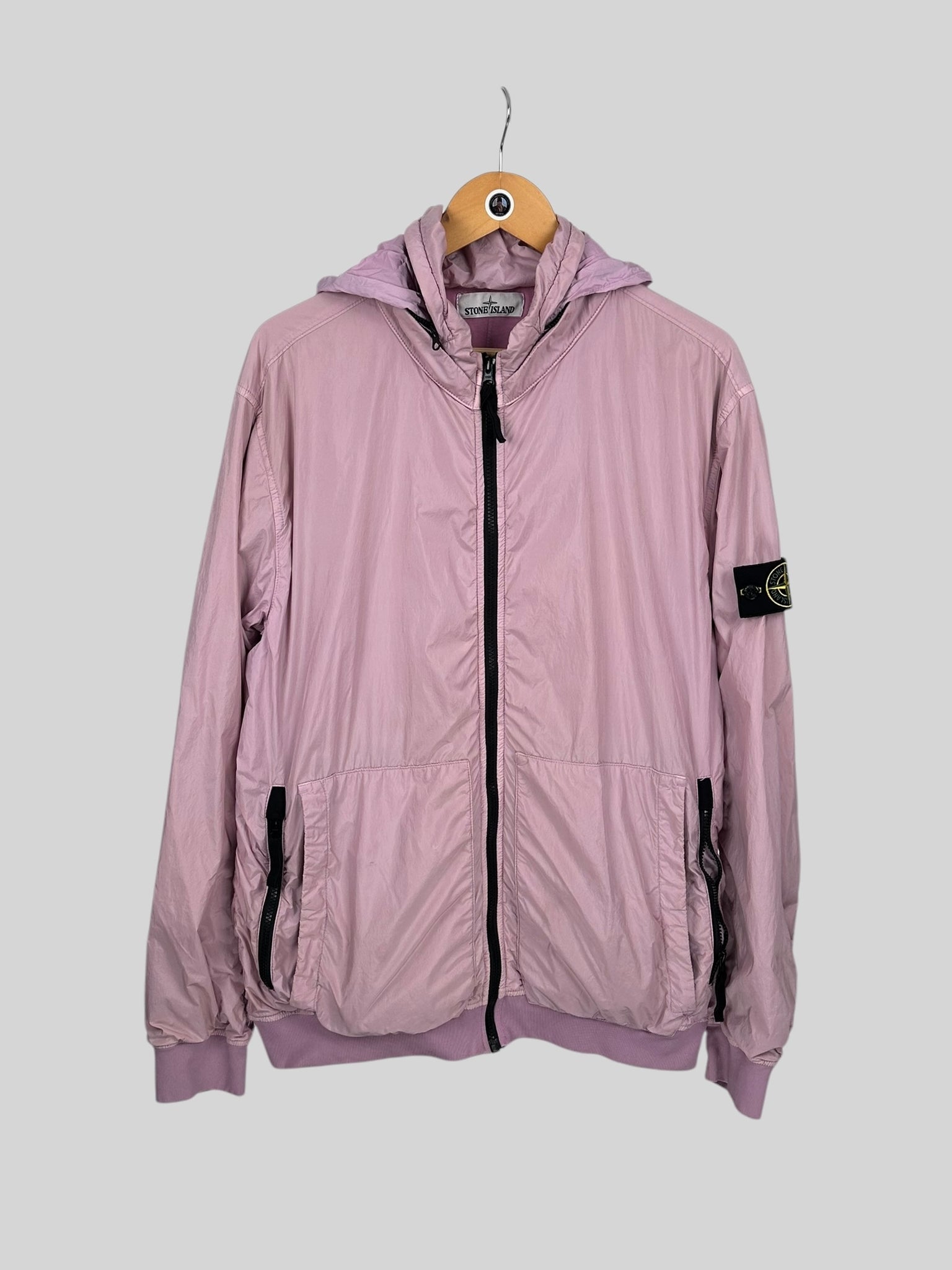 Stone Island Garment Dyed Crinkle Reps NY Jacket - XXL