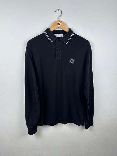 Stone Island Long Sleeved Polo - XL