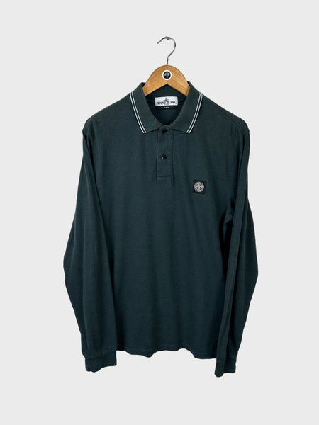 Stone Island Long Sleeved Polo - XL