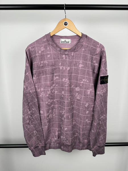 Stone Island Laser Camo Dust Sweatshirt - Large