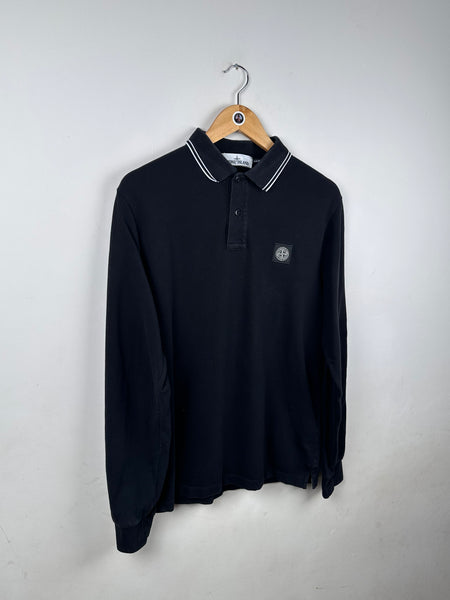 Stone Island Long Sleeved Polo - XL