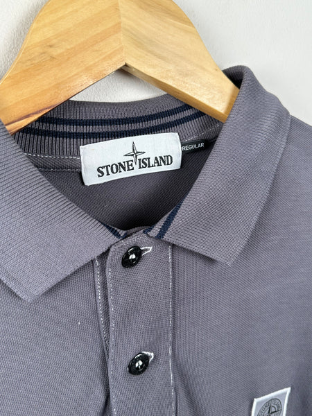Stone Island Long Sleeved Polo - Medium