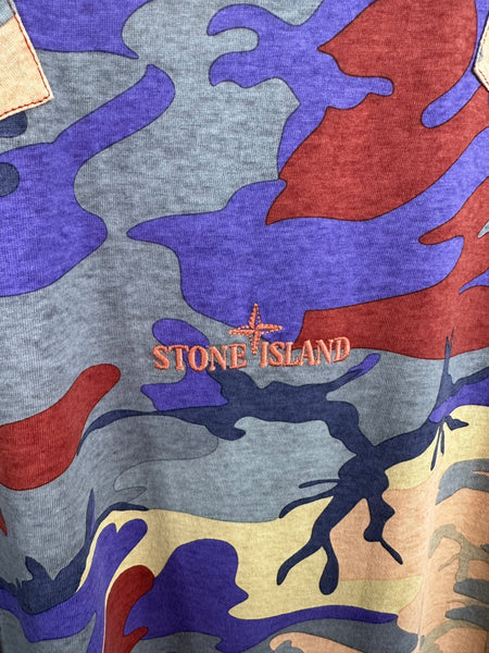 Stone Island Heritage Camo T-Shirt - Large