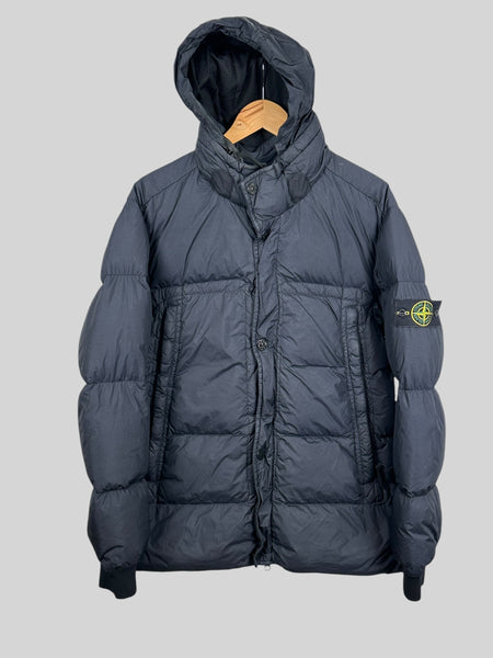 Stone Island Garment Dyed Down Jacket - Large