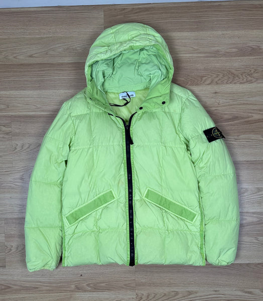 Stone Island Garment Dyed Down Jacket - Medium