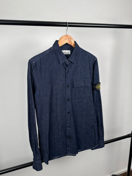 Stone Island Button Up Shirt - Medium